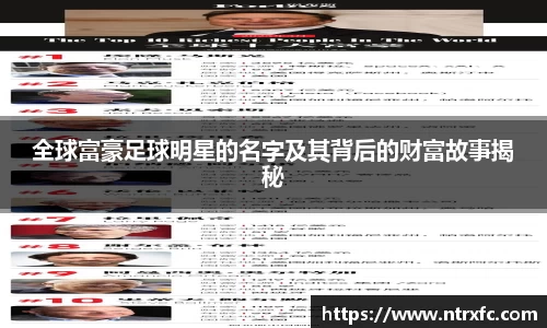 全球富豪足球明星的名字及其背后的财富故事揭秘